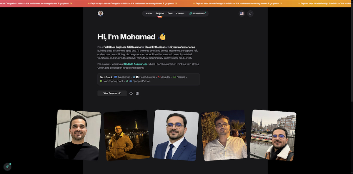 Mohamed Aleya | Full Stack Engineer, UX Designer & Cloud Developer